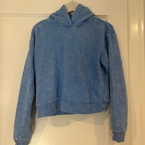 Crewcuts Light Blue Girls Hoodie Sweatshirt